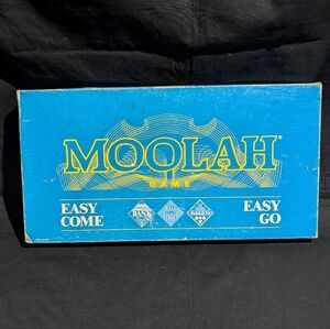 MOOLAH Board Game Easy Come Easy  Go Finance Money Game Vtg 1983